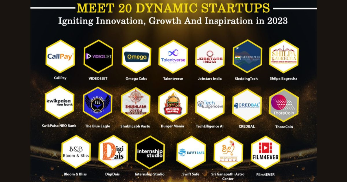 Meet 20 Dynamic Startups Igniting Innovation, Growth, and Inspiration in 2023